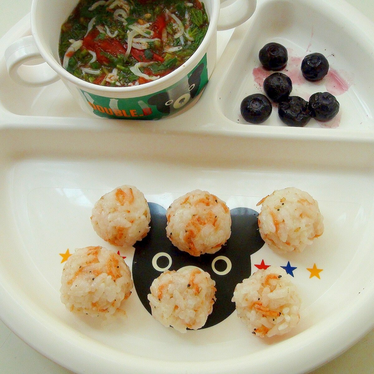 10か月の息子に 桜えび ゴマのおにぎり レシピ 作り方 By 駄目だバブルス 楽天レシピ 10か月の息子に 桜えび ゴマのおにぎり レシピ 作り方 By 駄目だバブルス 楽天レシピ